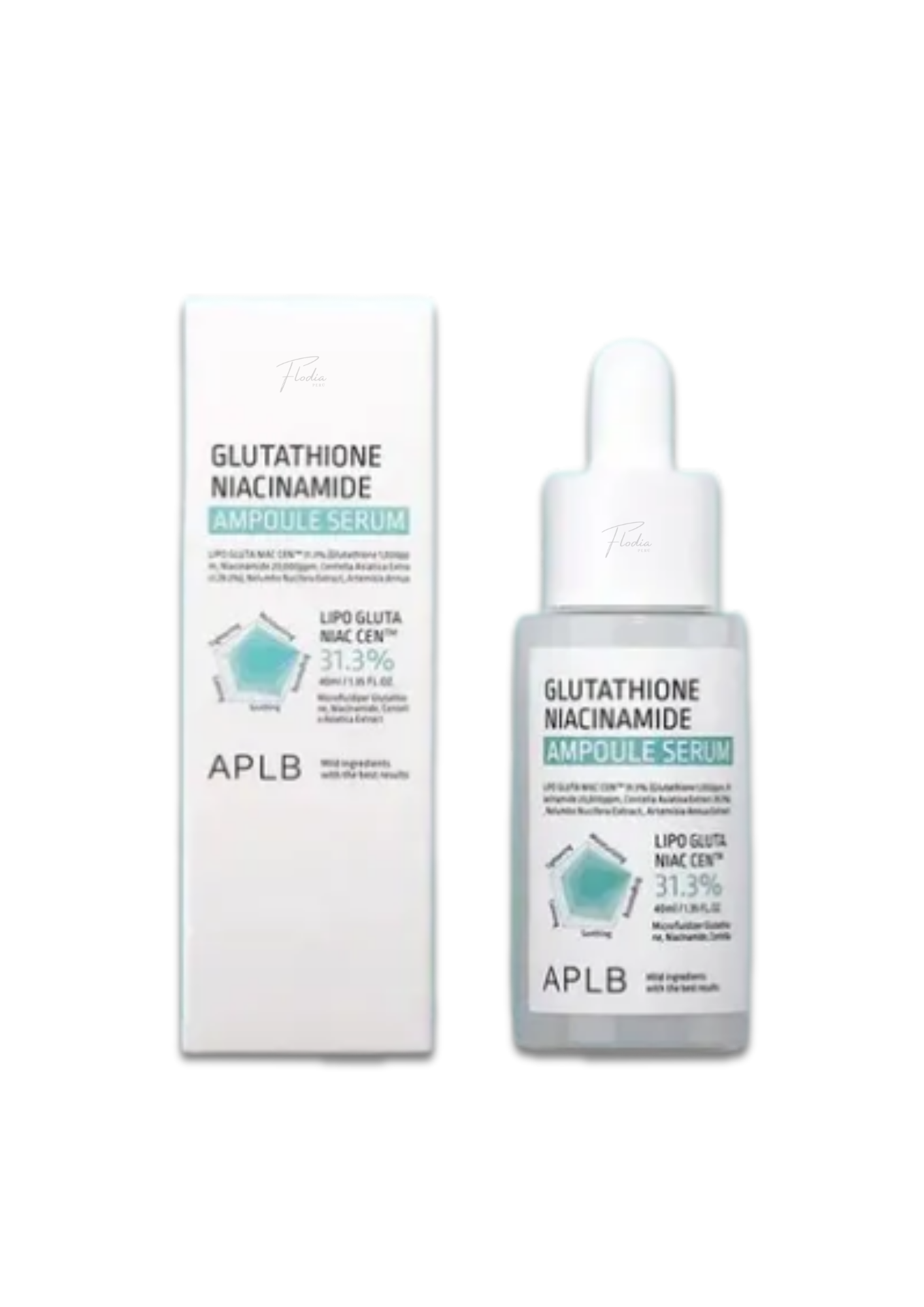 APLB Glutathione Niacinamide Ampoule Serum 40 ml