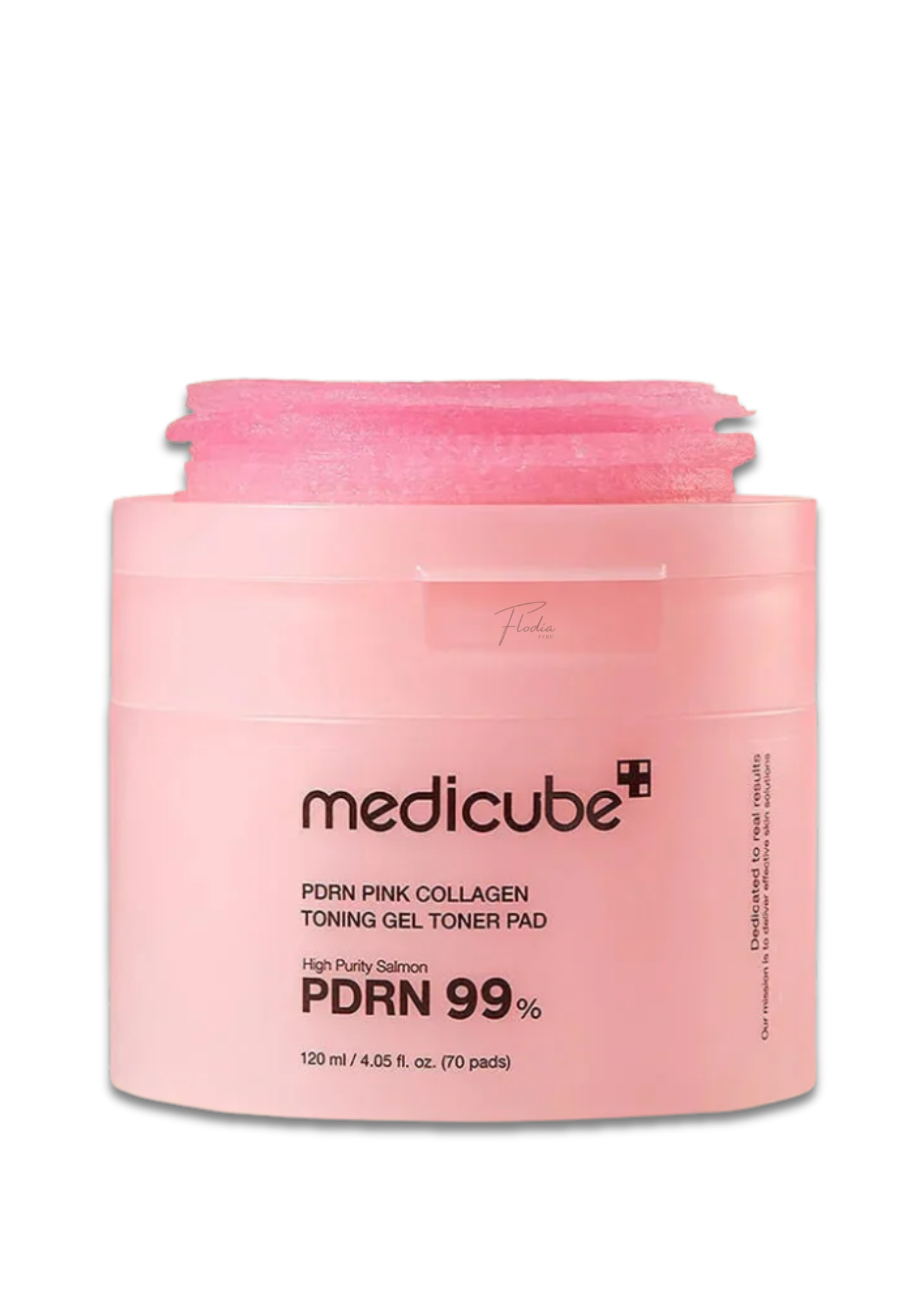 Medicube Pdrn Pink Collagen Toning Gel Toner Pad 120 ml 70Ea