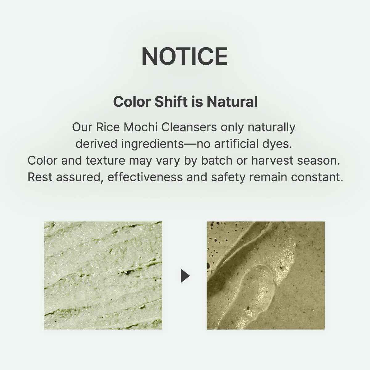 Arencia Fresh Green Rice Mochi Cleanser - Pre Venta