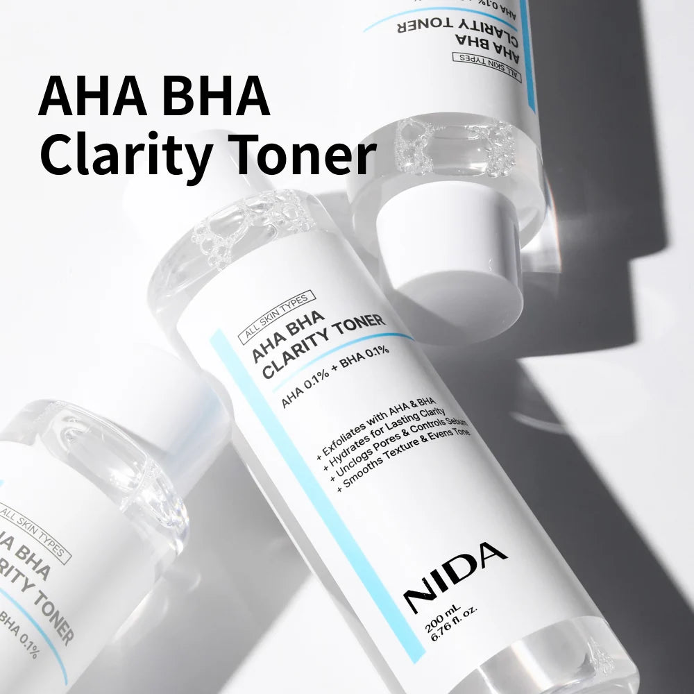 NIDA AHA BHA Clarifying Toner 200 ml