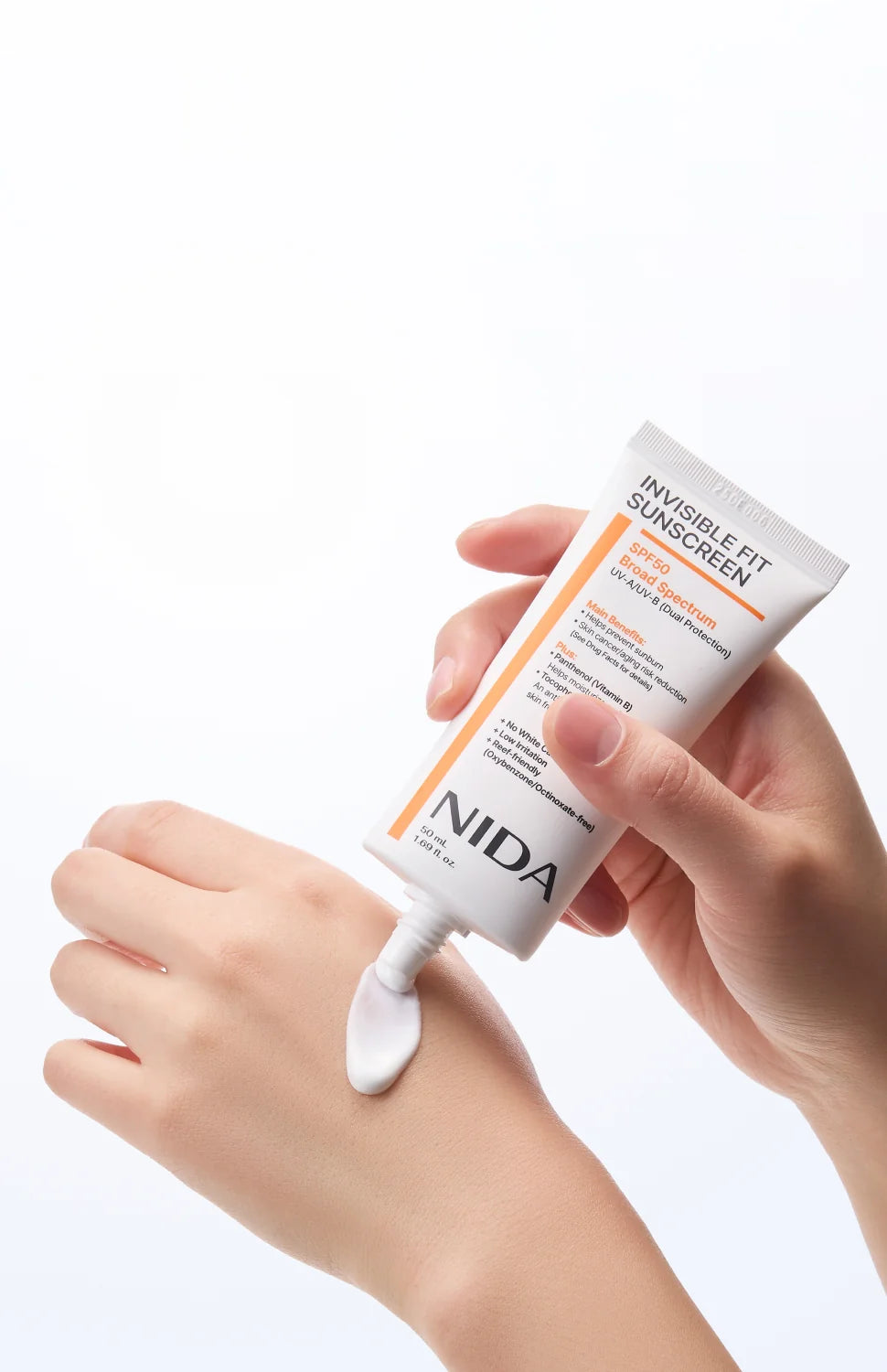 NIDA Invisible Fit sunscreen