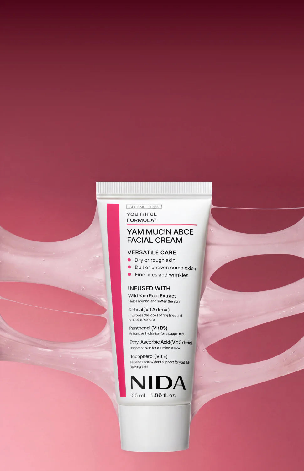 NIDA Youthful Formula™ Yam Mucin ABCE Facial Cream 55ml