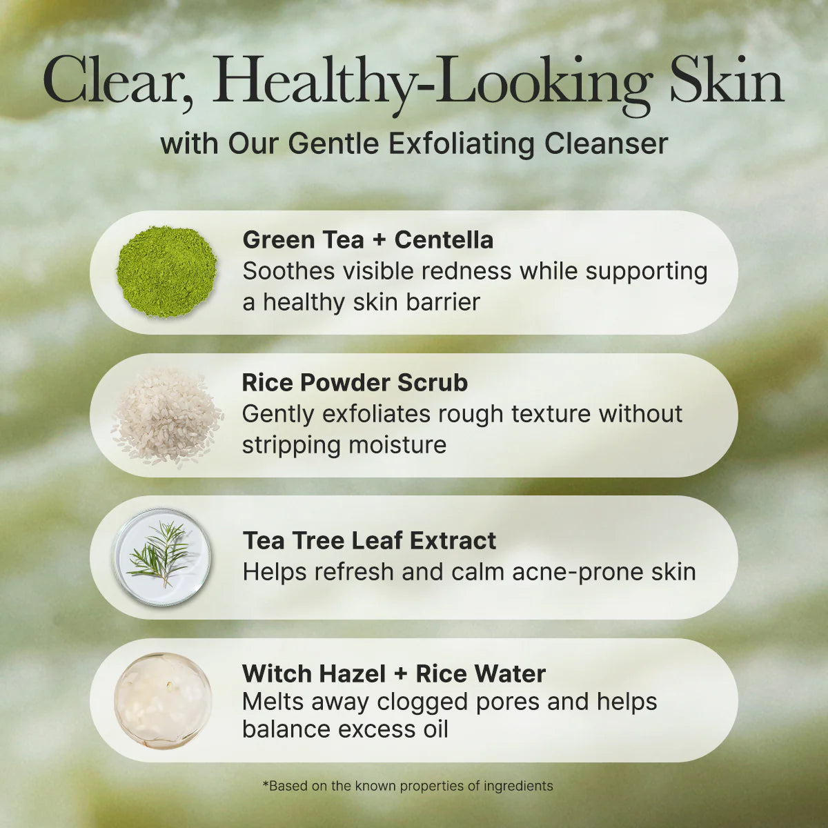 Arencia Fresh Green Rice Mochi Cleanser - Pre Venta