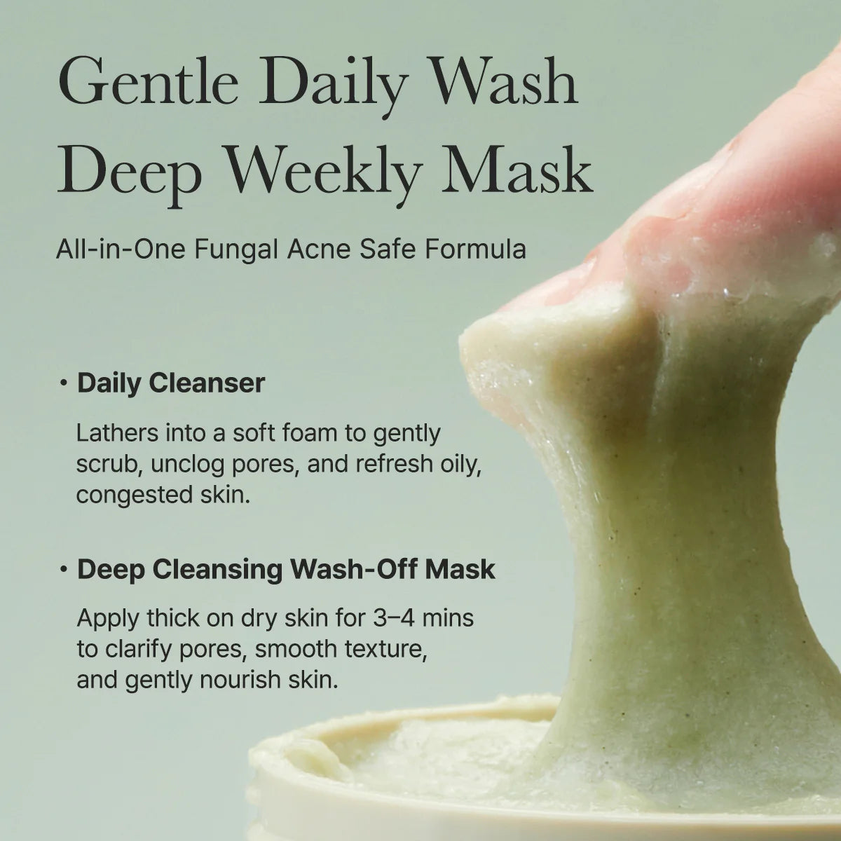 Arencia Fresh Green Rice Mochi Cleanser - Pre Venta