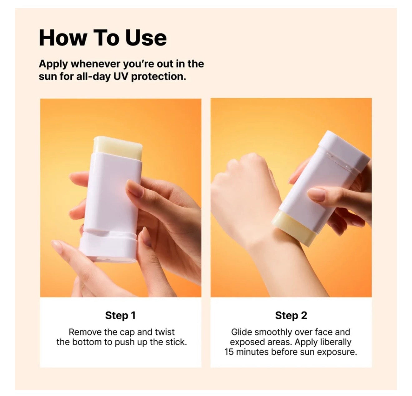 NIDA Invisible Fit Sun Stick