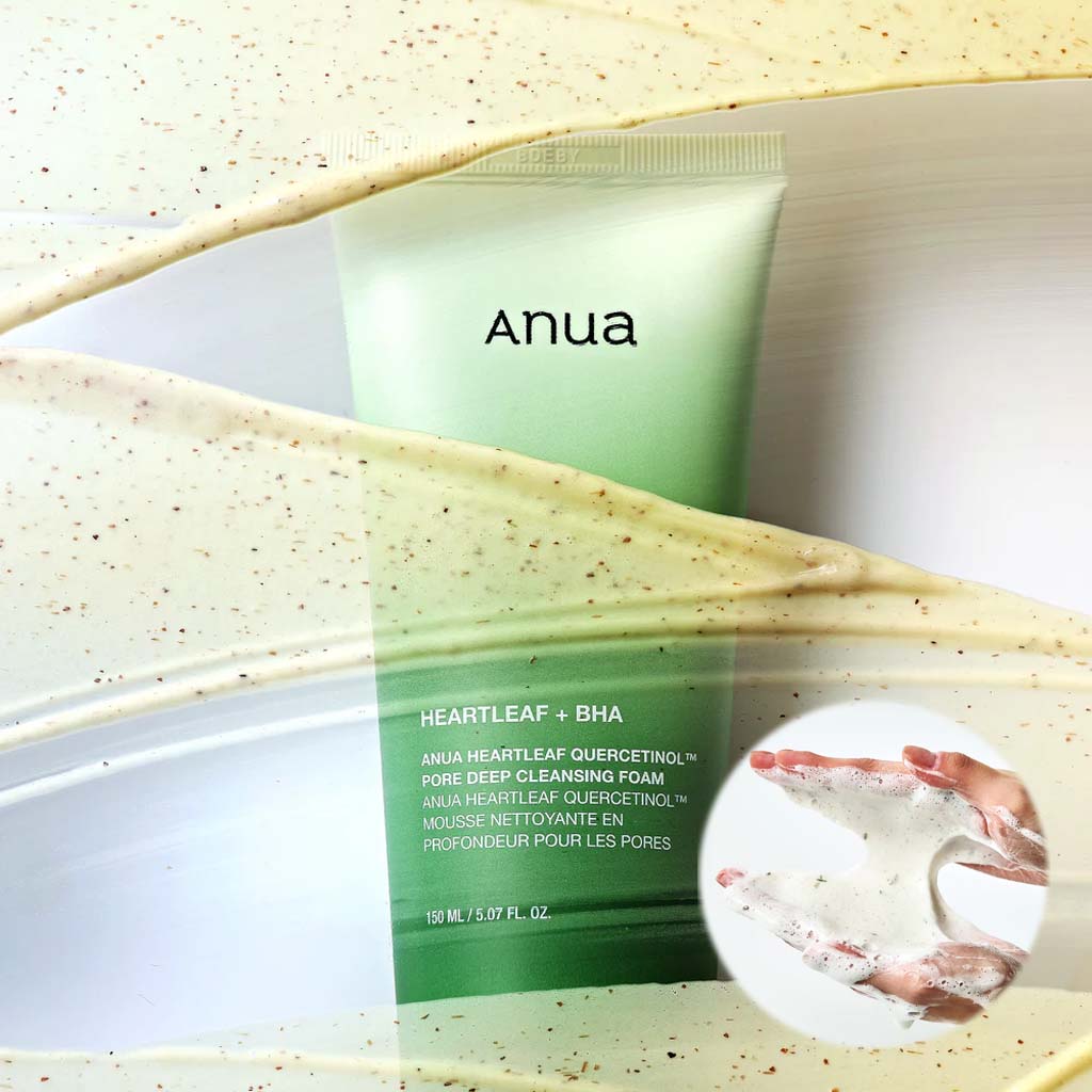 Anua Heartleaf Quercetinol Pore Deep Cleansing Foam 150Ml