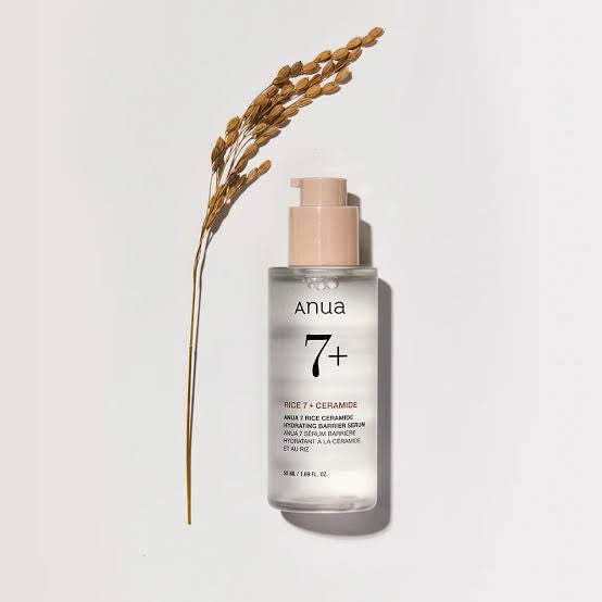 Anua Rice Ceramide 7 Hydrating Barrier Serum 50 Ml