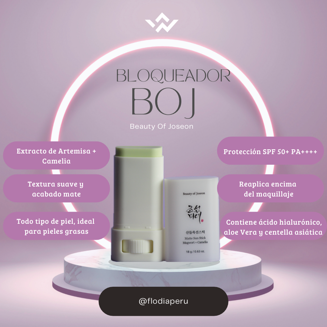 Beauty Of Joseon Matte Sun Stick Mugwort Camelia Spf50 Pa++++ 18G