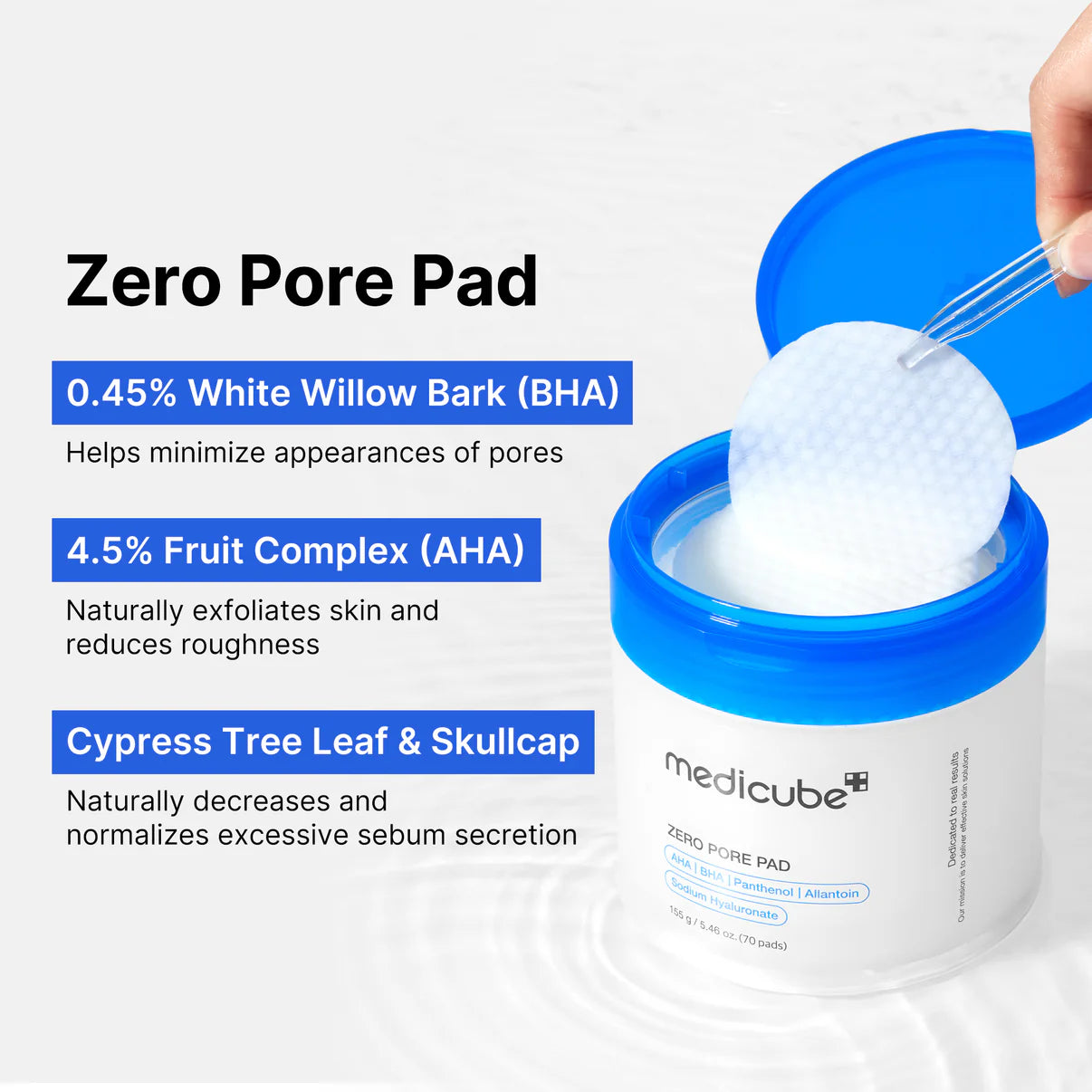 Medicube Zero Pore Pad 2.0 70Pcs