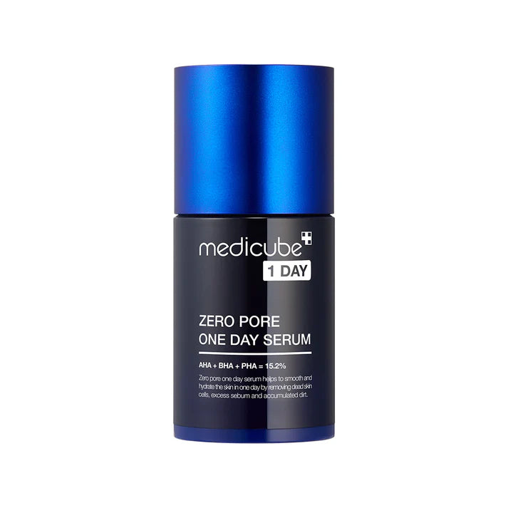 Medicube Zero Pore One Day Serum 30ml – Suero Facial Exfoliante y Reductor de Poros