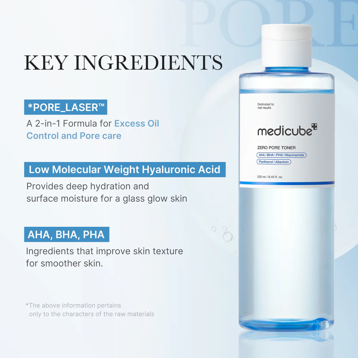 Medicube Zero Pore Toner 250 ml