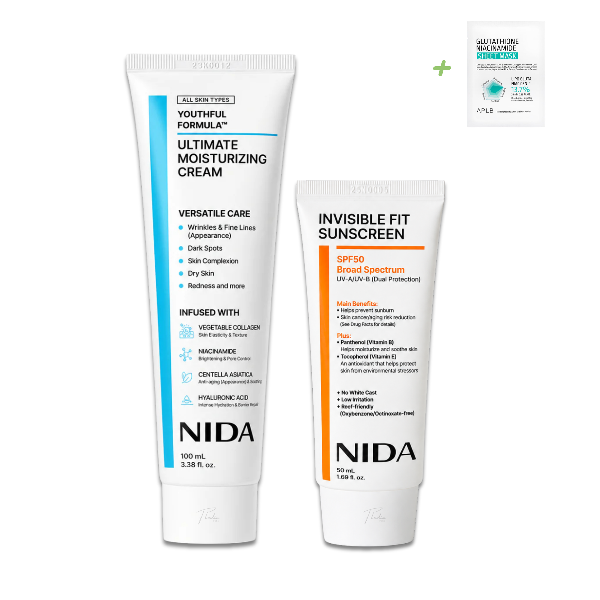 NIDA Dúo Hidratación & Protección Solar