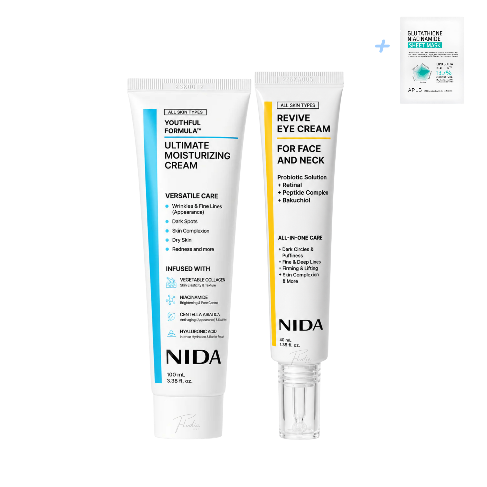 NIDA Dúo Hidratación & Contorno de Ojos