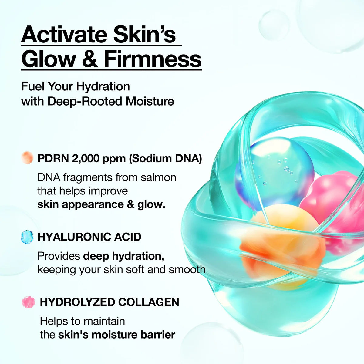 Anua Global Pdrn Collagen Glow Facial Serum Spray