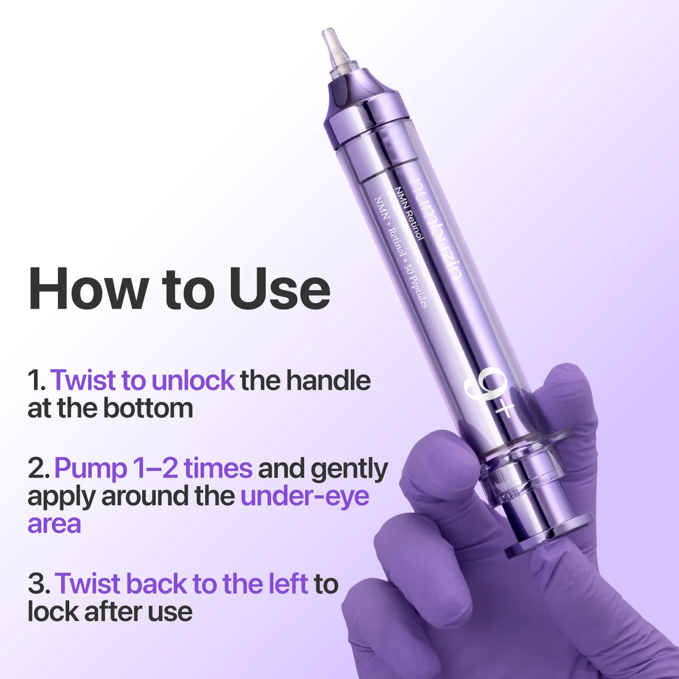 Numbuzin No 9 Nad+ Retinol Volumetox Eye Cream 10 ml