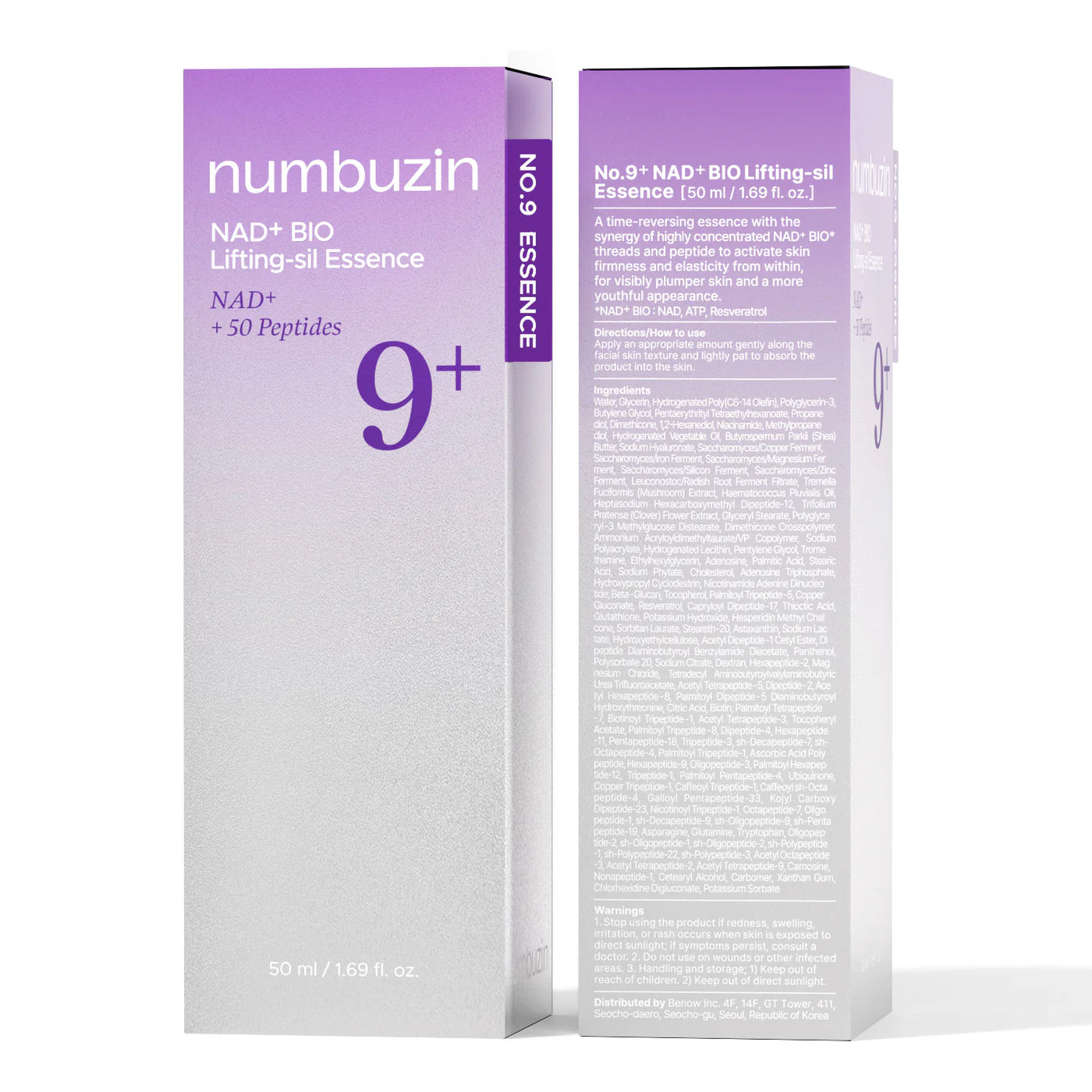 Numbuzin No 9 Nad Bio Lifting Sil Essence 50 ml