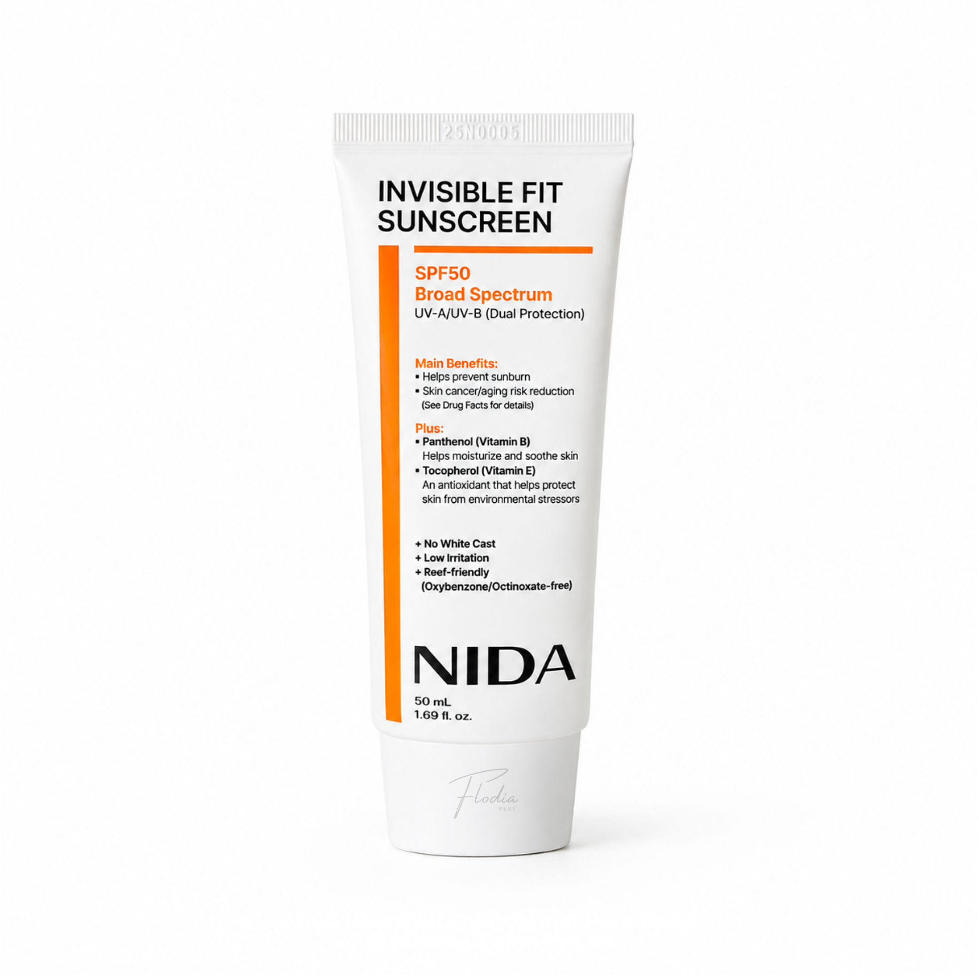 NIDA Invisible Fit sunscreen