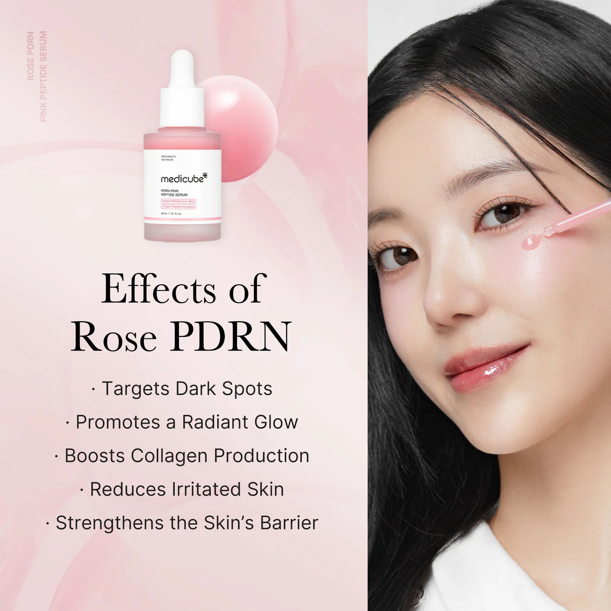 Medicube Pdrn Pink Peptide Serum Ampoule 30 ml