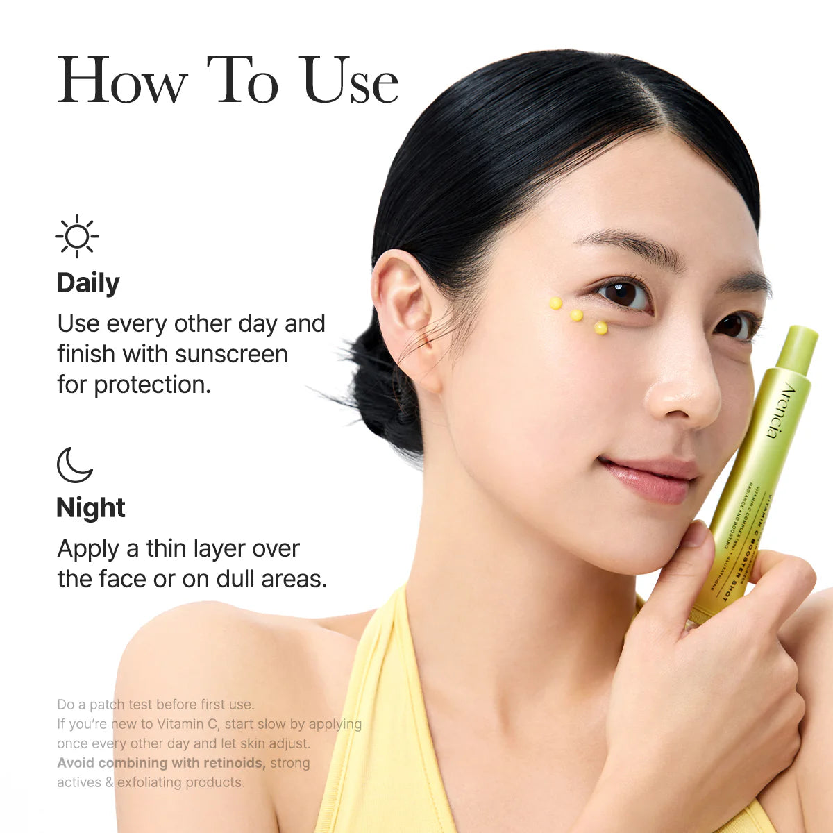 Arencia Vitamin C Booster Shot, Pure Vitamin C + Glutathione For Bright 30 ml