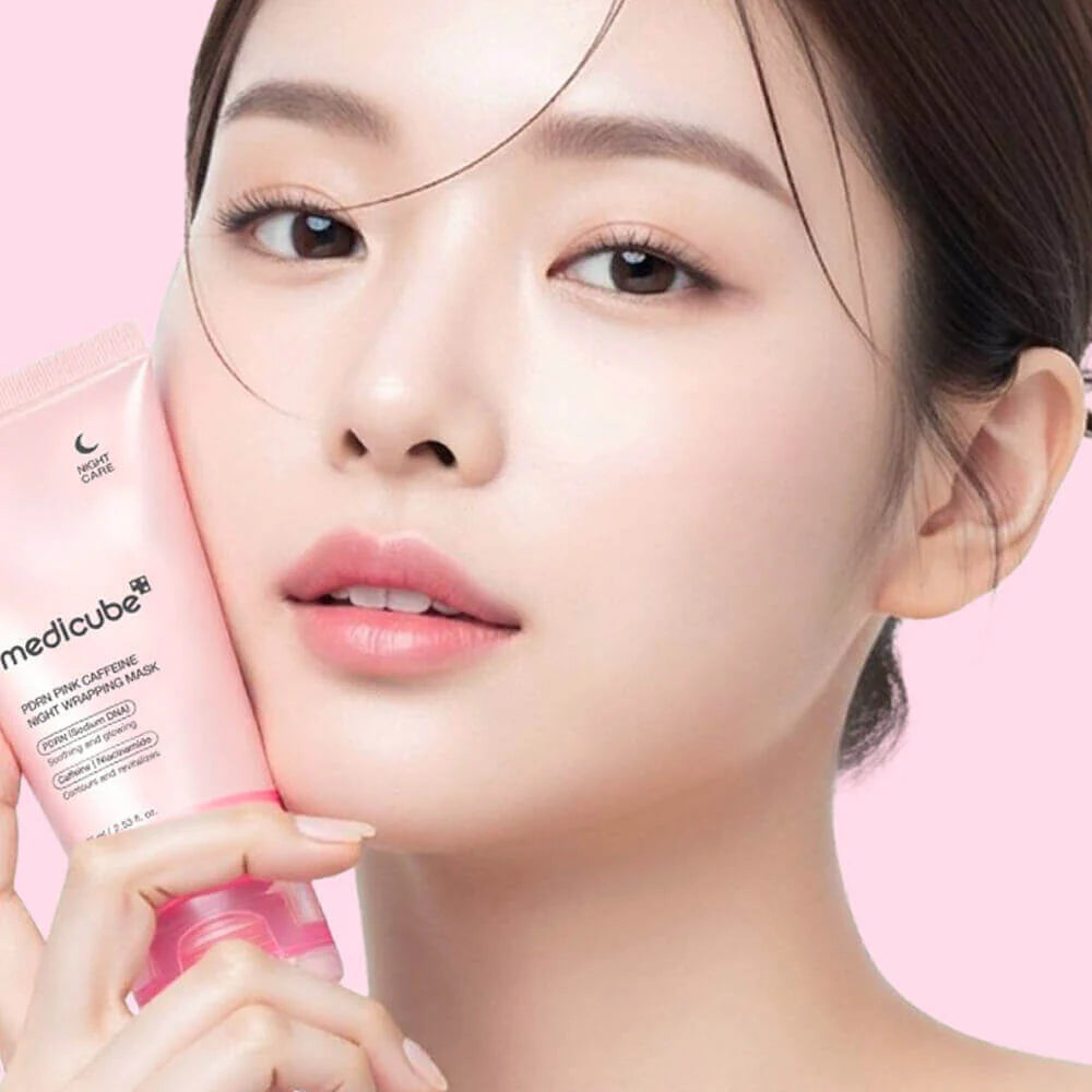 Medicube Pdrn Pink Caffeine Night Wrapping Mask 75 ml