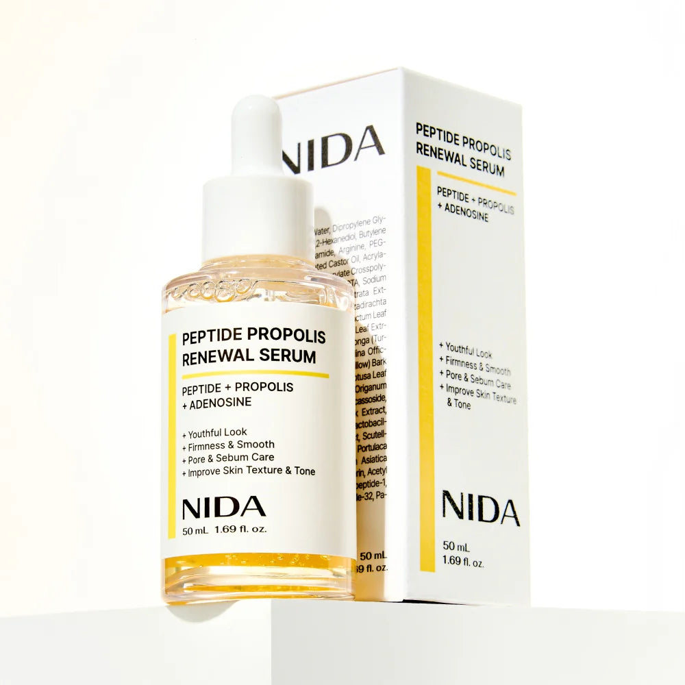 NIDA propolis and peptide renewing serum 50ml - PRE VENTA