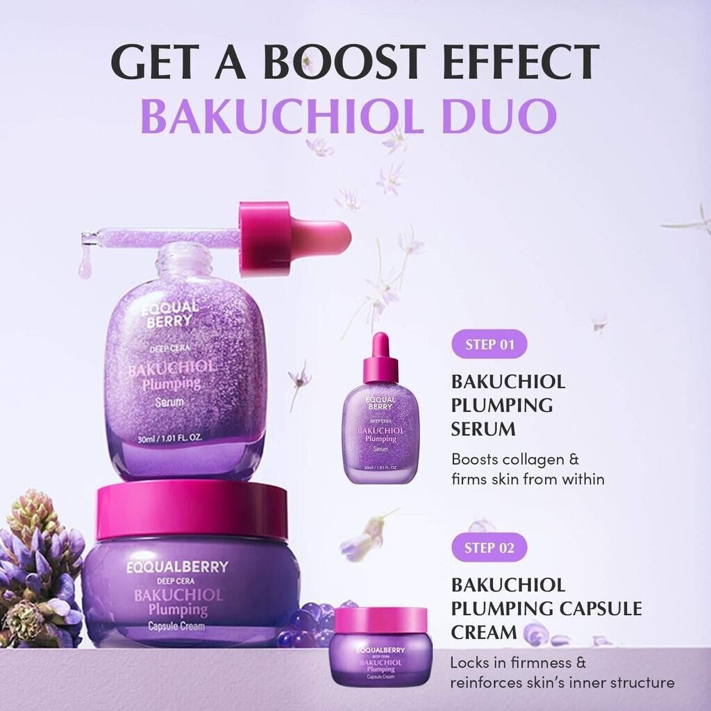 Eqqualberry Bakuchiol Plumping Serum 30Ml