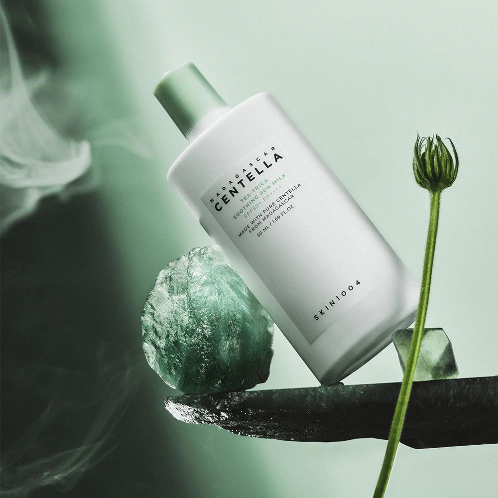 Skin1004 Madagascar Centella Tea Trica Soothing Sun Milk Spf50+ Pa++++