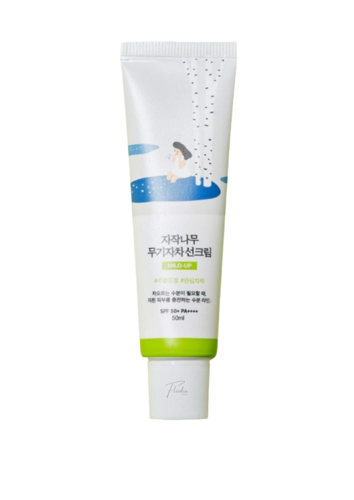 Round Lab Birch Juice Moisturizing Mild Up Sunscreen Spf50+ Pa++++