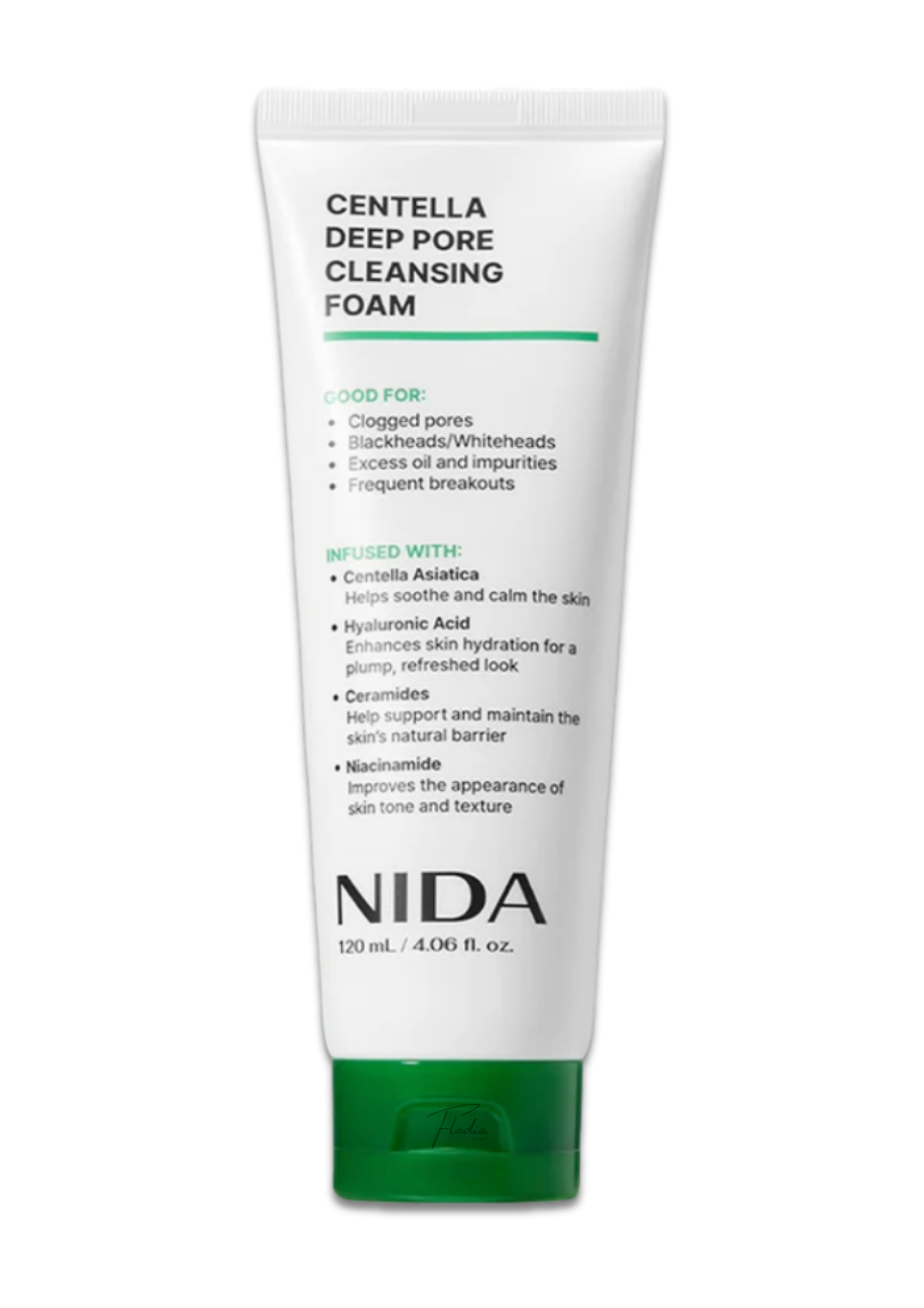 NIDA Centella Deep Pore Cleansing Foam