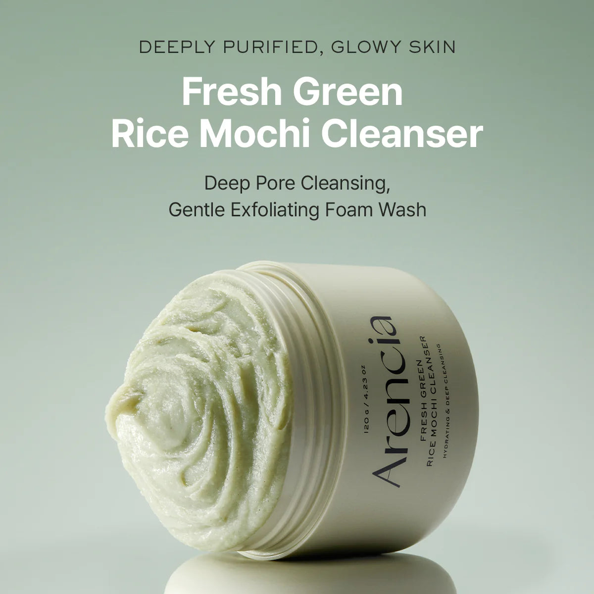 Arencia Fresh Green Rice Mochi Cleanser - Pre Venta