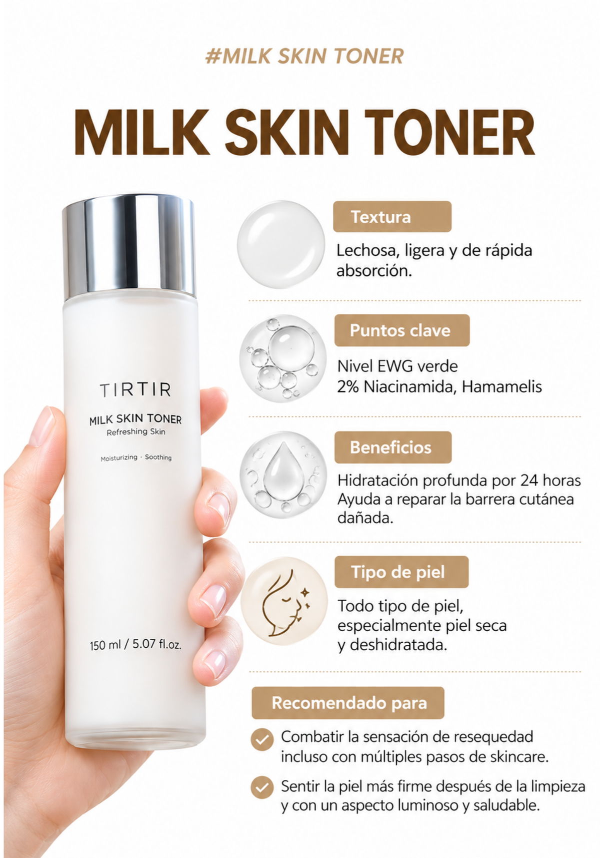 Tirtir Milk Skin Toner Light