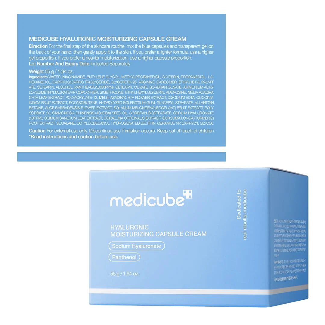 Medicube Hyaluronic Moisturizing Capsule Cream 55 g