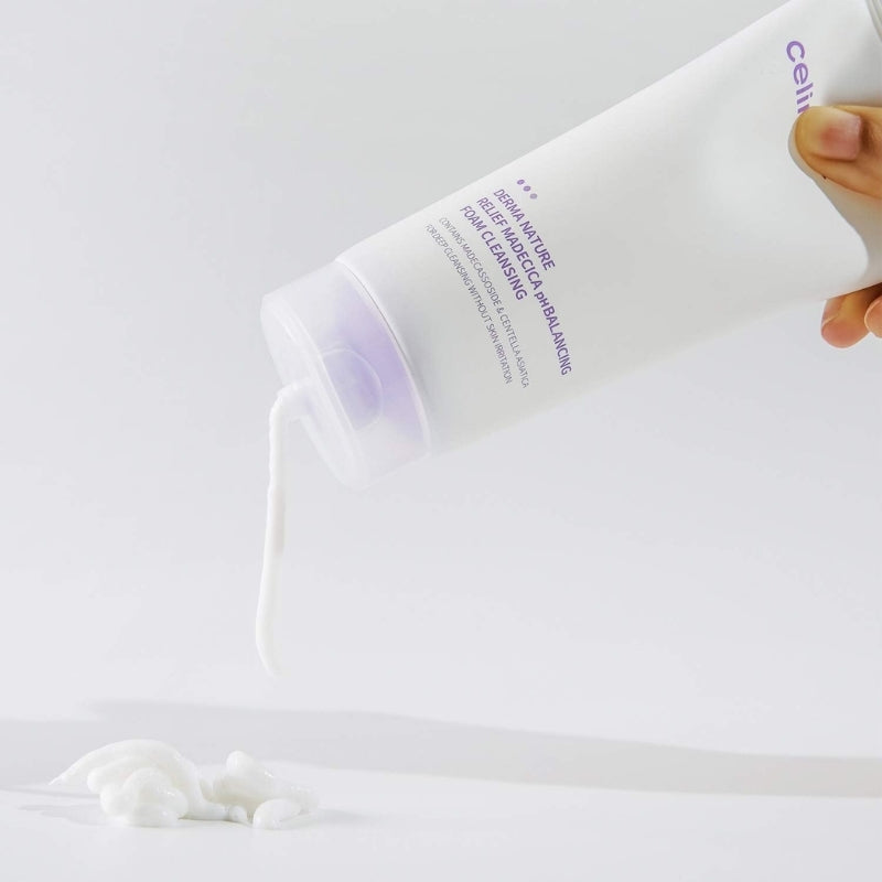 Celimax Derma Nature Relief Madecica Ph Balancing Foam Cleansing 150 ml