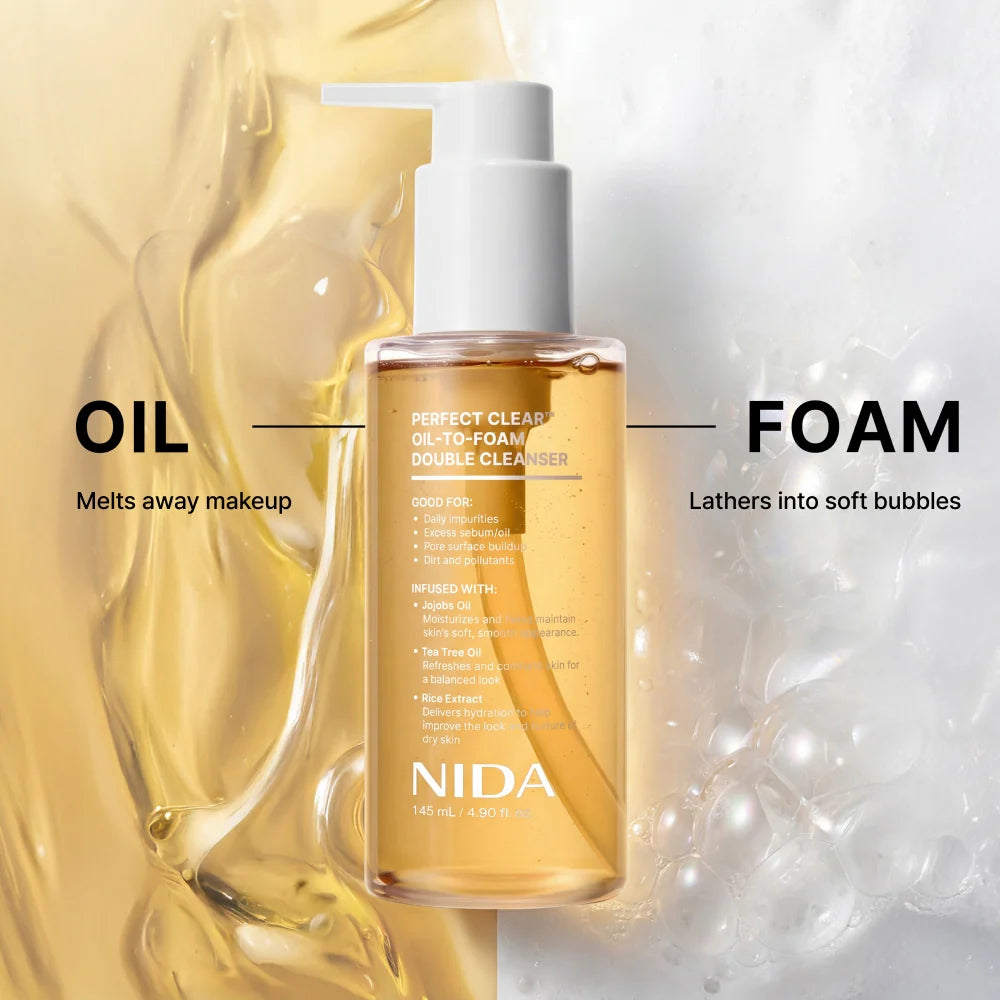 NIDA Perfect Clear™ Double Oil Foam Cleaner 145 ml