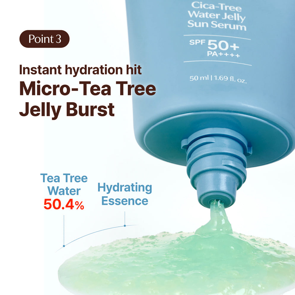 Tage Sérum Solar Cica-Tree Water Jelly Sun Serum - 50ml