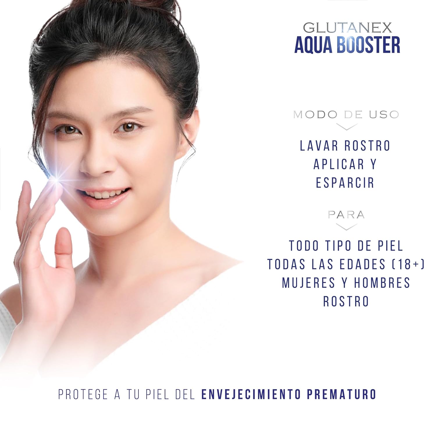 Glutanex Crema Facial Hidratante Aqua Booster