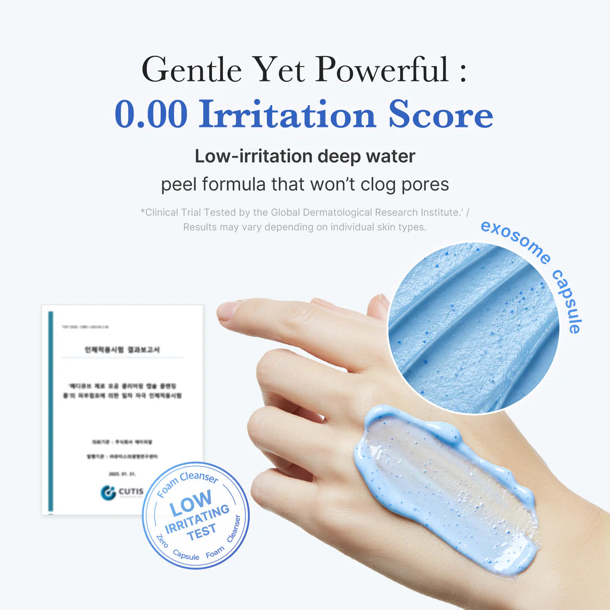 Zero Pore Sa Clear Capsule Cleanser Foam