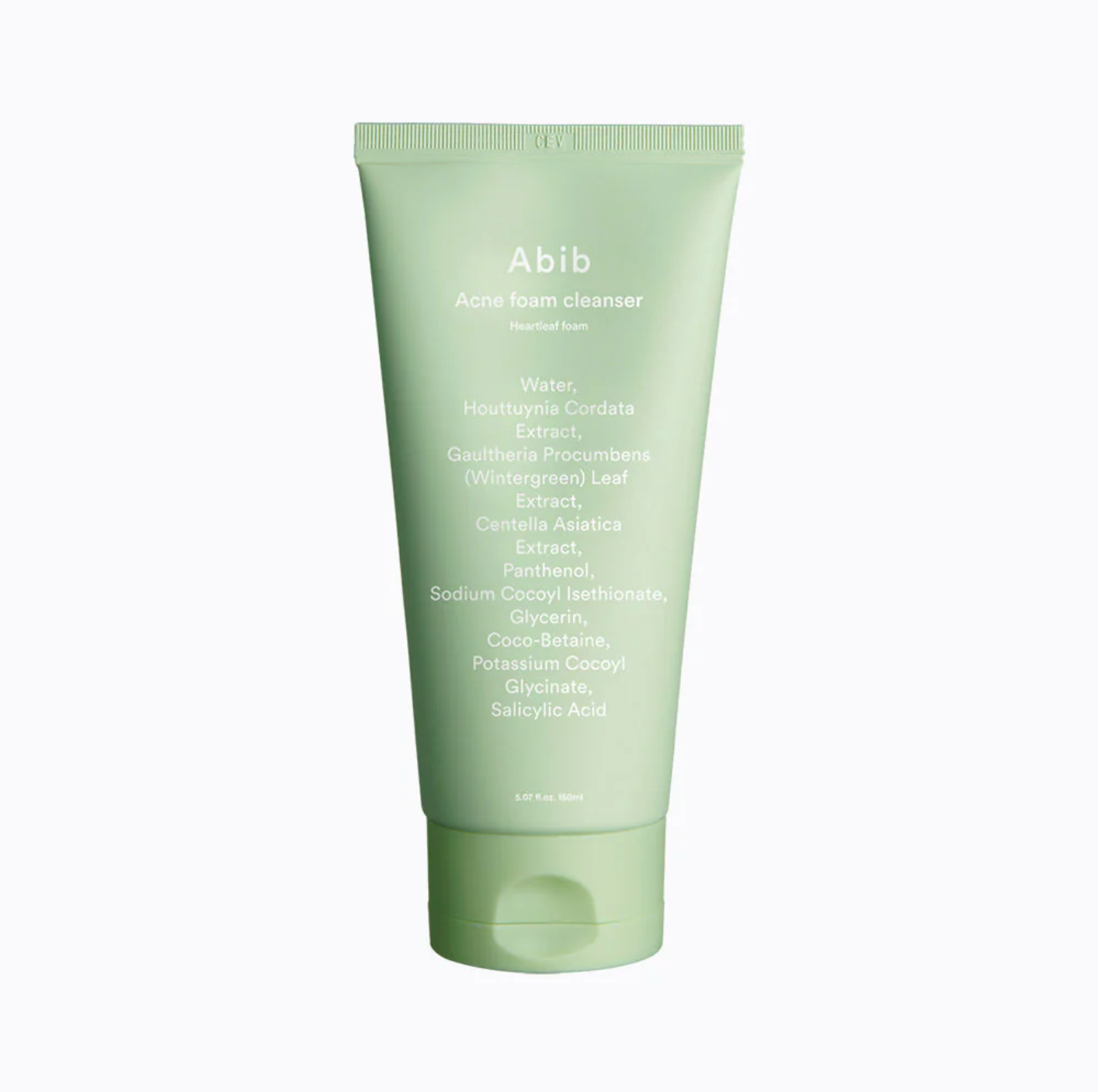 Acne foam cleanser