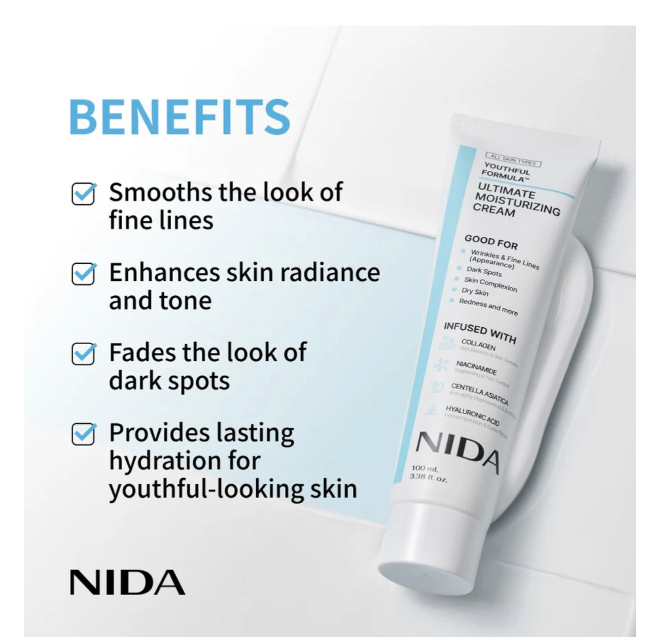 NIDA Youthful Formula™ Ultimate Moisturizing Cream - PRE VENTA (15 - 20 Días)