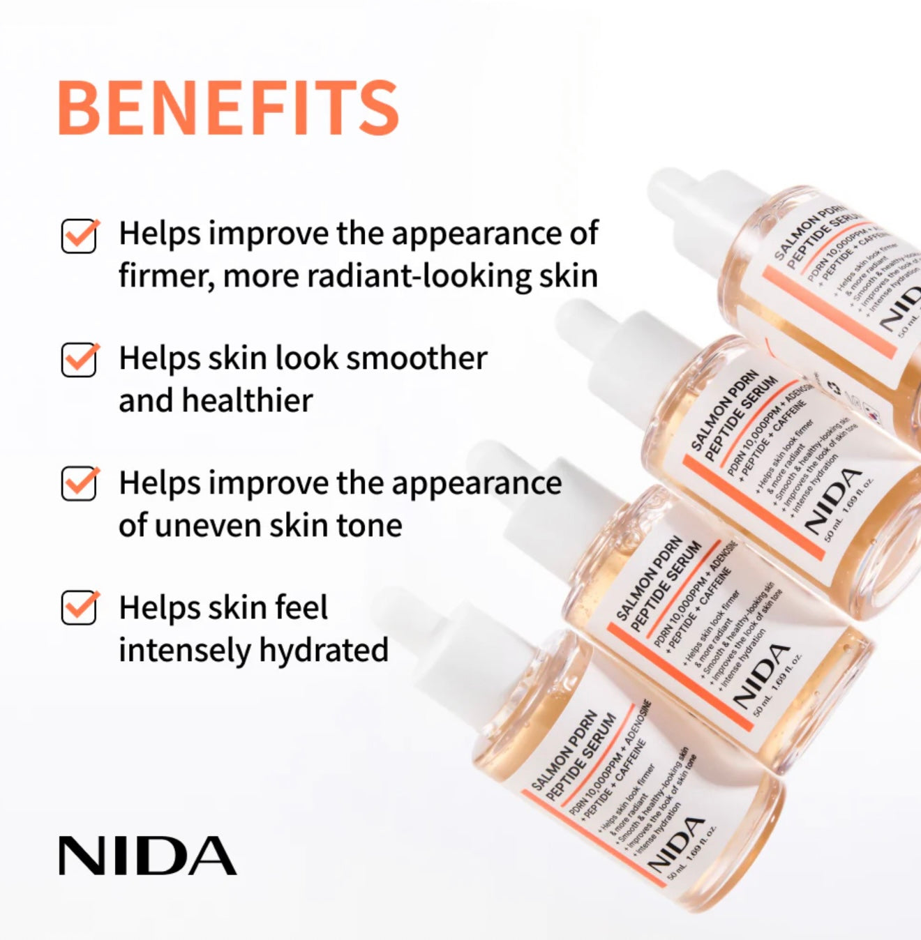 NIDA salmon peptide serum PDRN 50ml