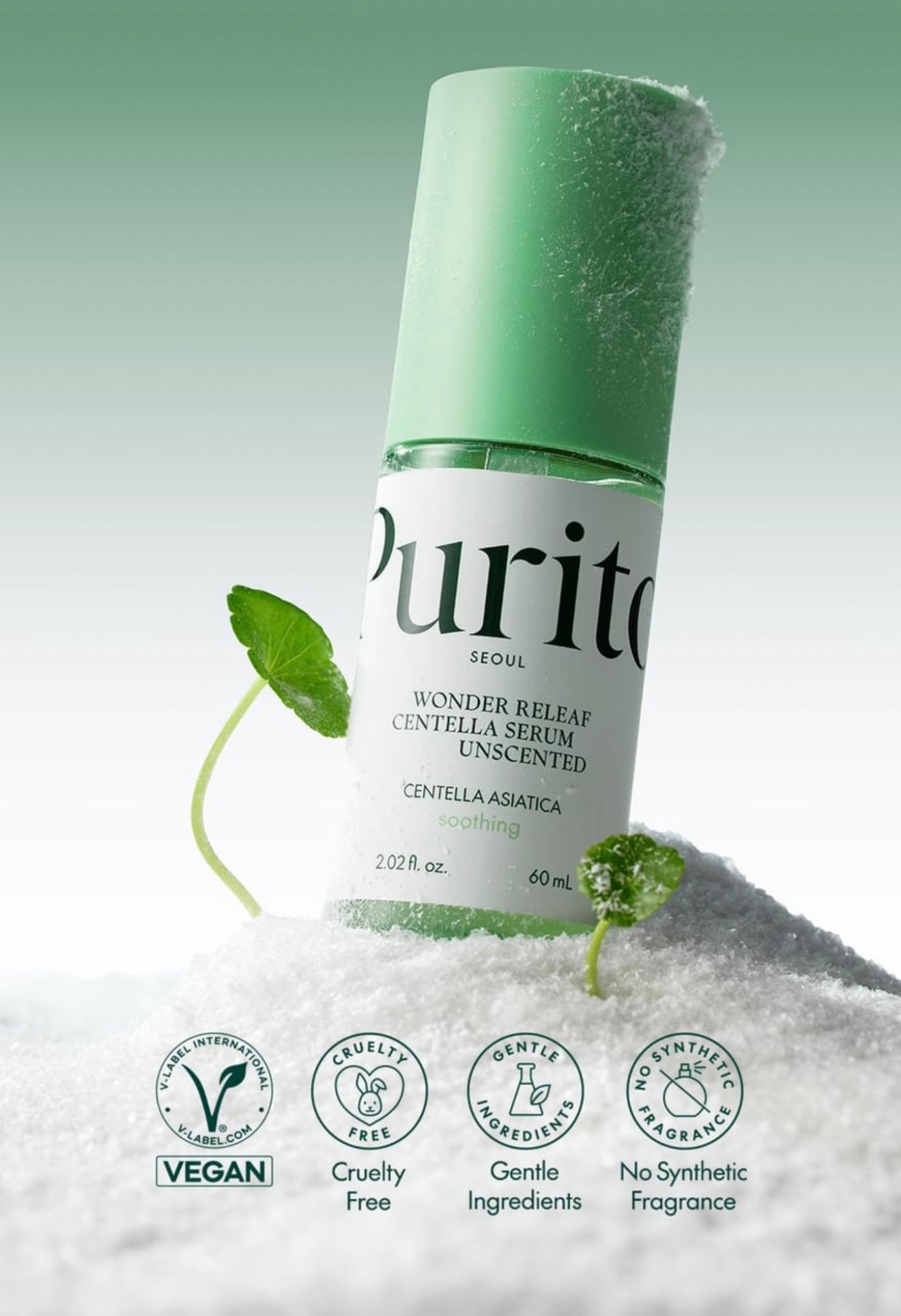 Wonder Releaf, Sérum de Centella - Sin fragancia 60 ml