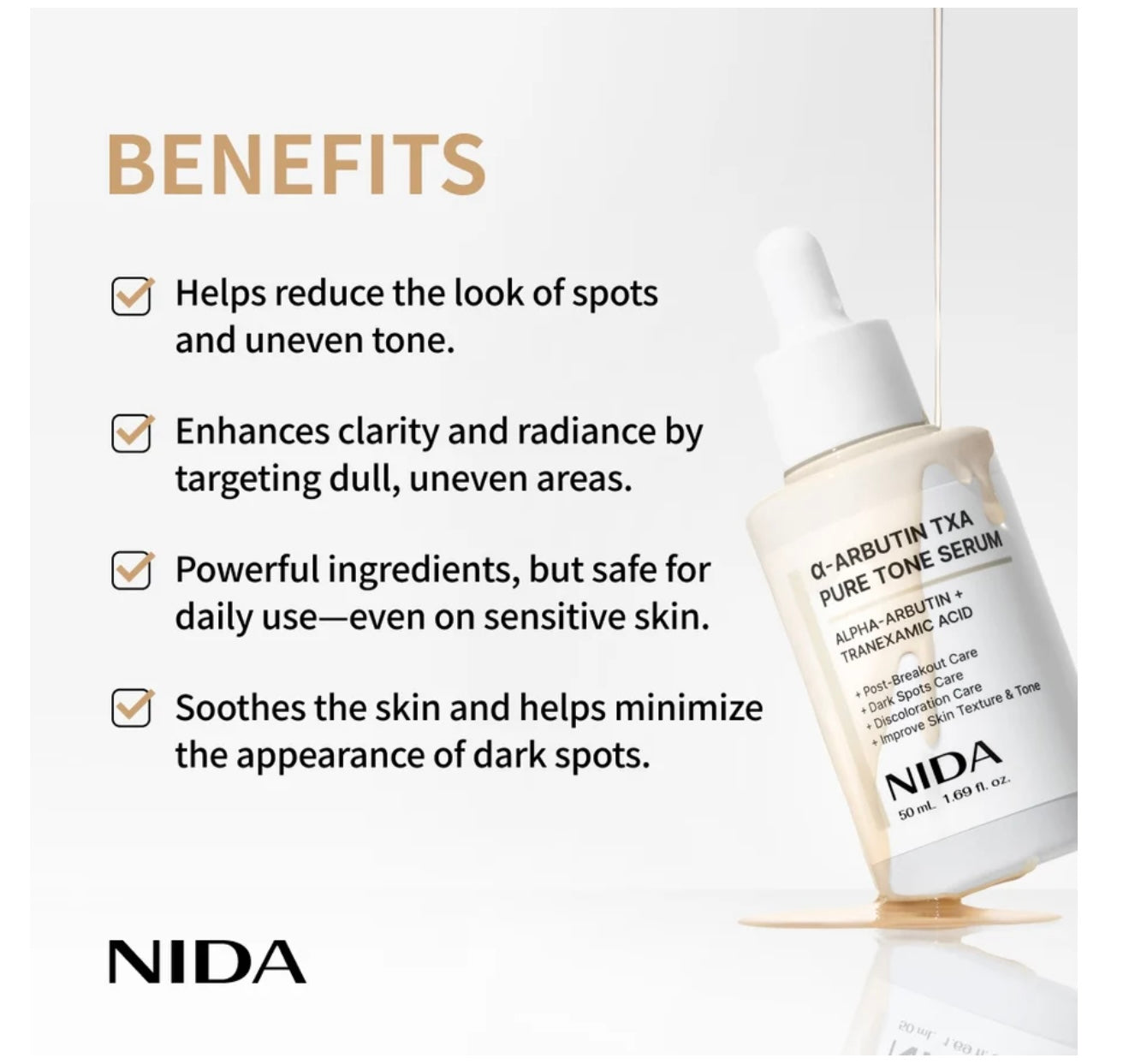 A - Arbutin TXA pure tone serum - PRE VENTA