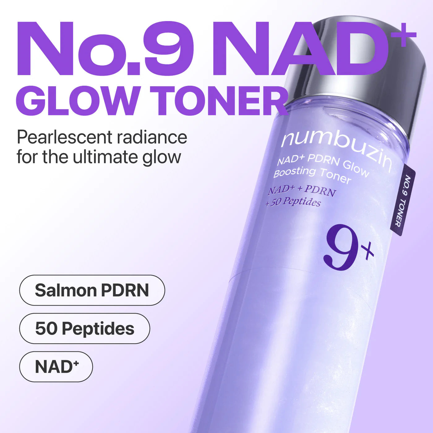Numbuzin No 9 Nad Pdrn Glow Boosting Toner 150Ml