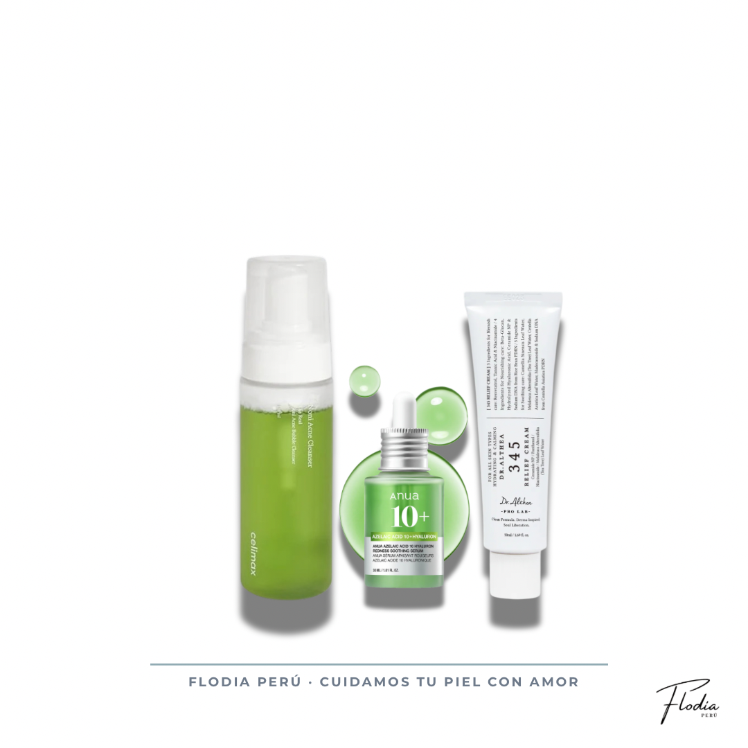 Rutina Antiacné Calm & Clear – Piel Equilibrada y Sin Brotes