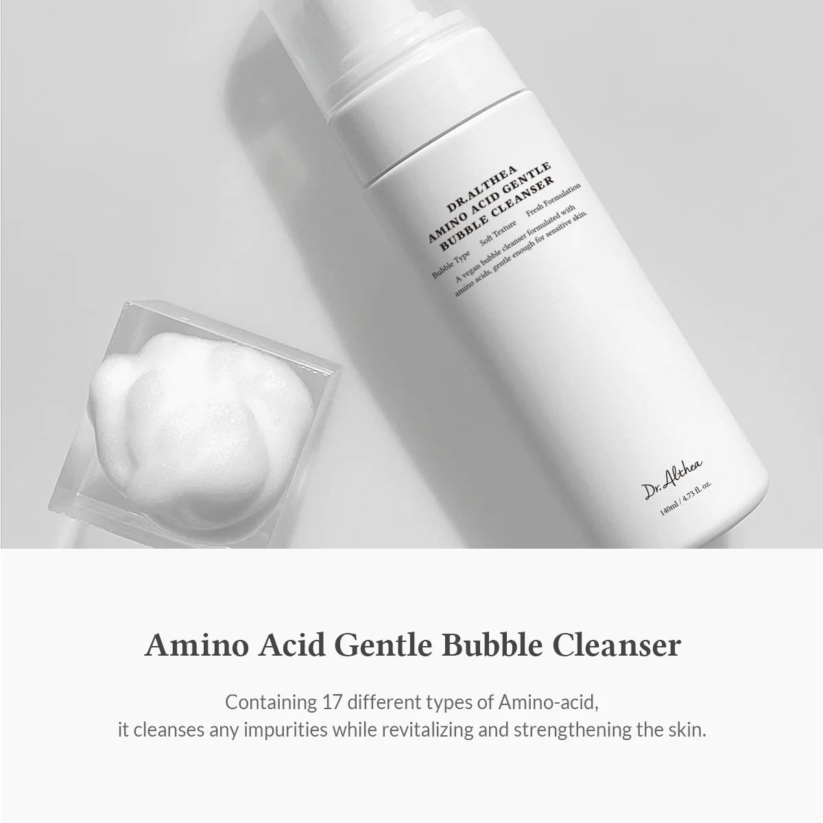 Dr Althea Amino Acid Gentle Bubble Cleanser 140 ml
