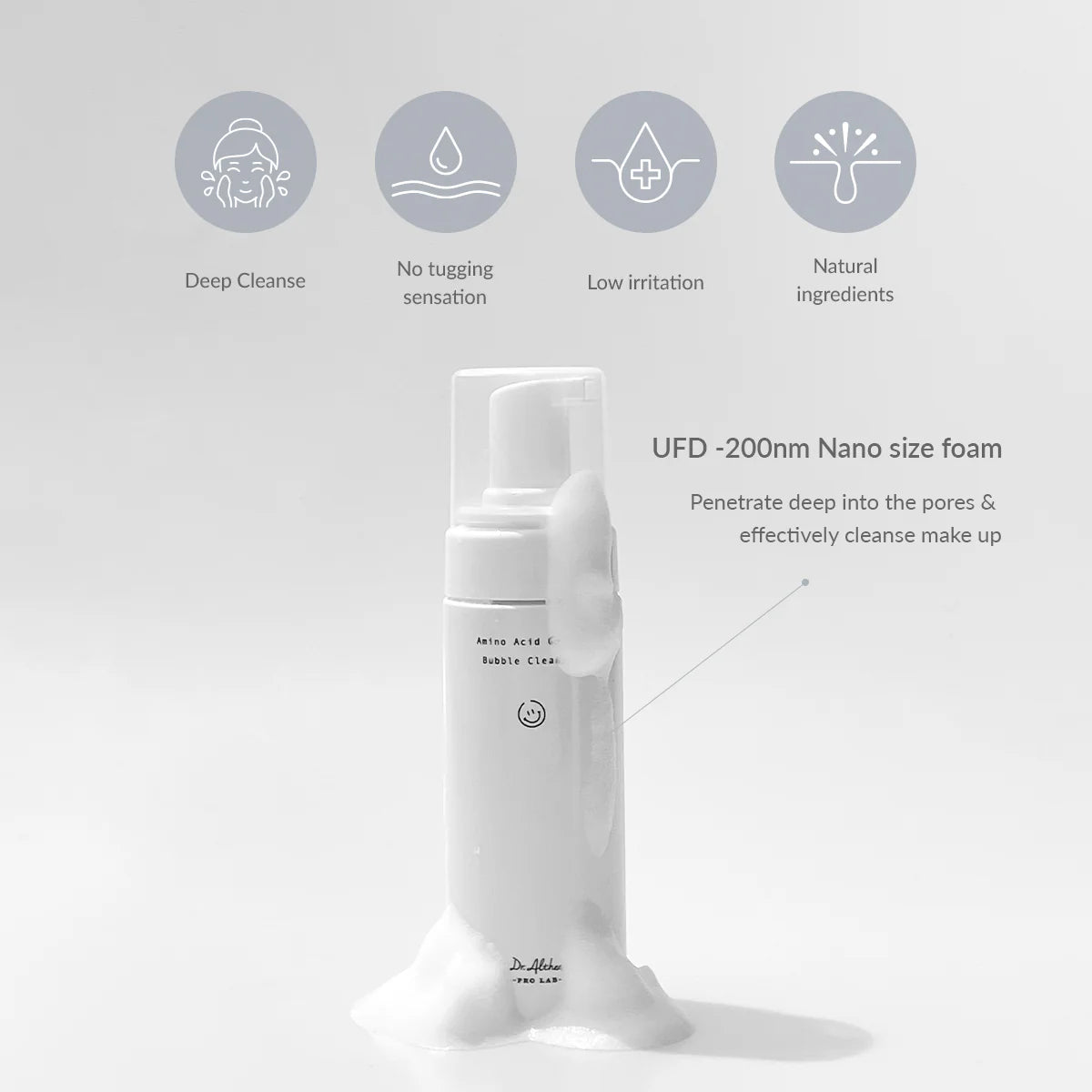 Dr Althea Amino Acid Gentle Bubble Cleanser 140 ml
