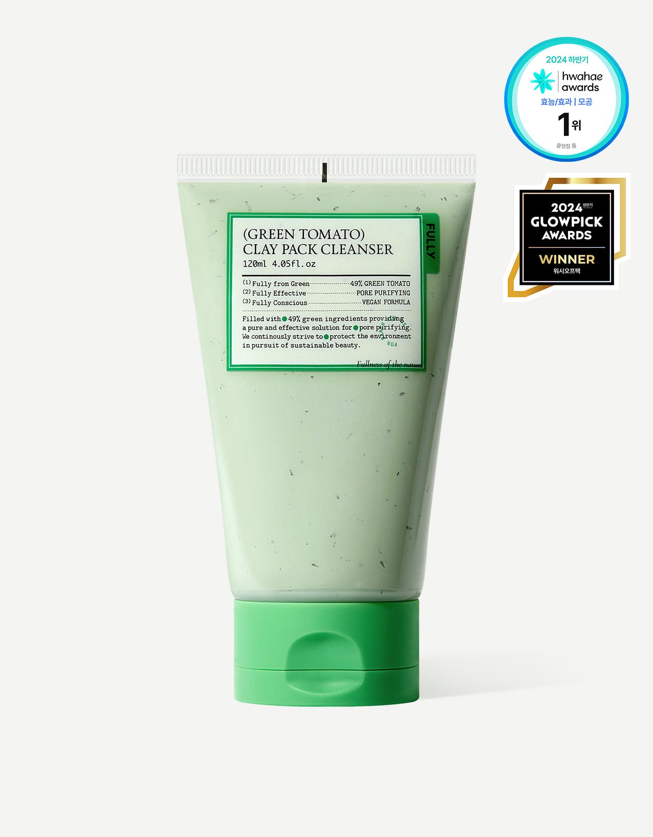 Limpiador Facial Fully Green Tomato Clay Pack 120 ml