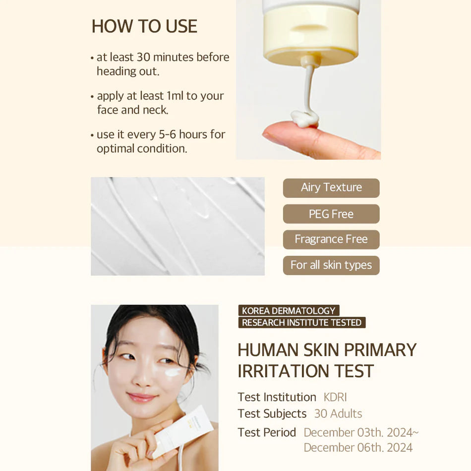 Mixsoon Bean Sunscreen Sun 50ml