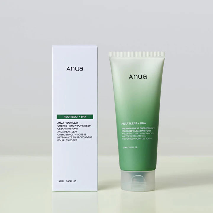 Anua Heartleaf Quercetinol Pore Deep Cleansing Foam 150Ml