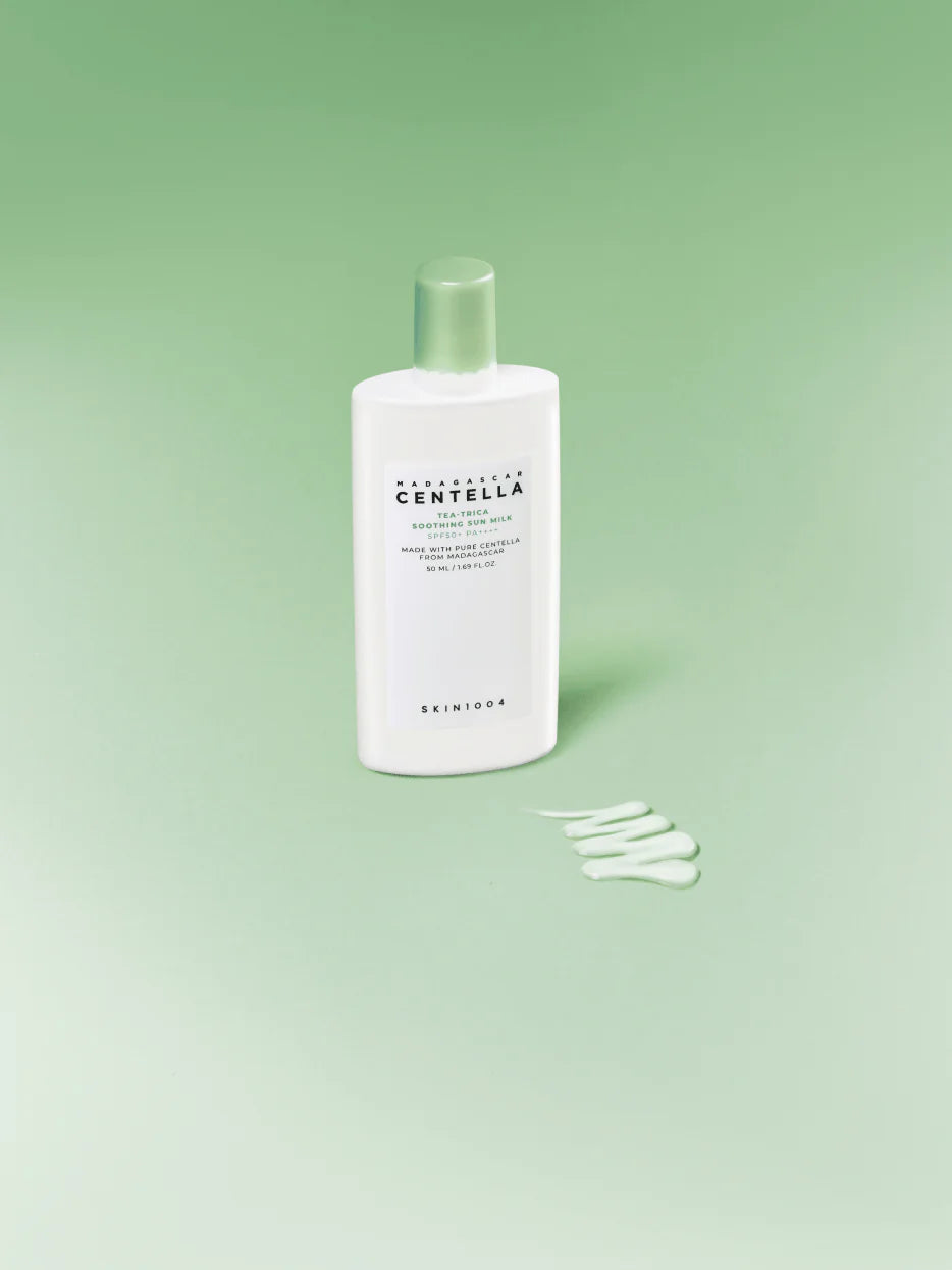 Skin1004 Madagascar Centella Tea Trica Soothing Sun Milk Spf50+ Pa++++